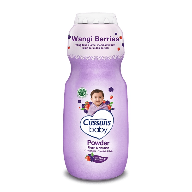 Cussons Baby Powder EXTRA 50% Soft &amp;Smooth Harum Sakura 100g + 50g Bedak Bayi