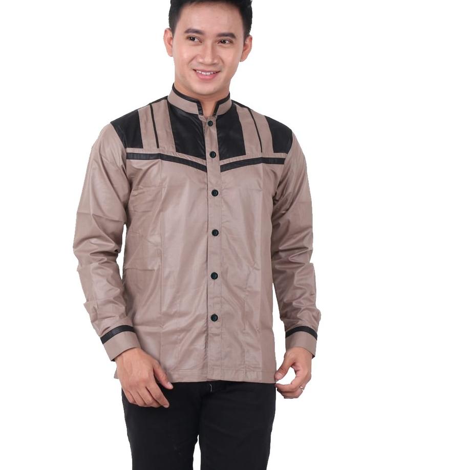 HOT Baju Koko Motif Farhan | Kemko Farhan Wafer Coksu Atasan Baju Melayu ♫ 855