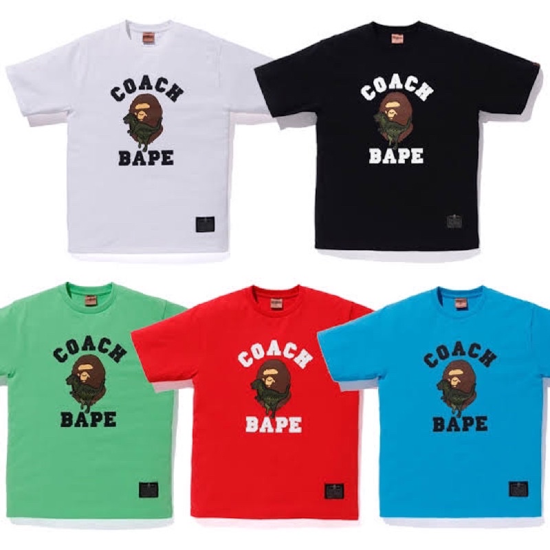 COACH BAPE -IMLEK NATAL LEBARAN PASANGAN FAMILY KELUARGA AYAH ANAK KIDS KAOS TSHIRT OVERSIZE KNIT SE