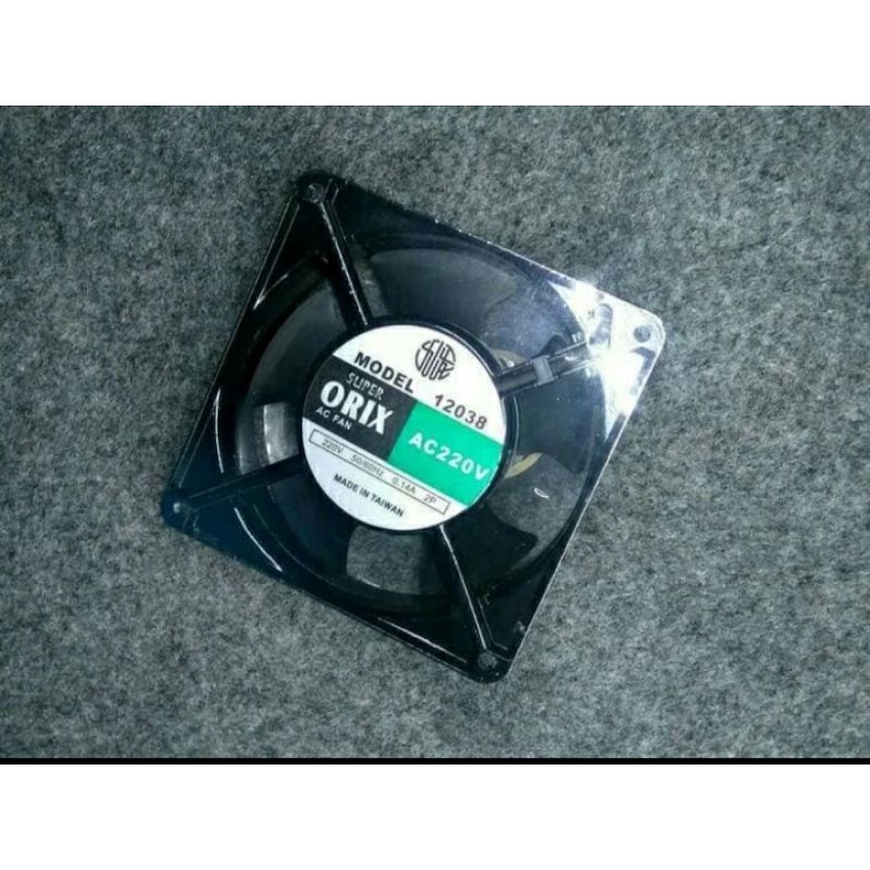 fan orix 12cm ac 220v ball bering kipas ac