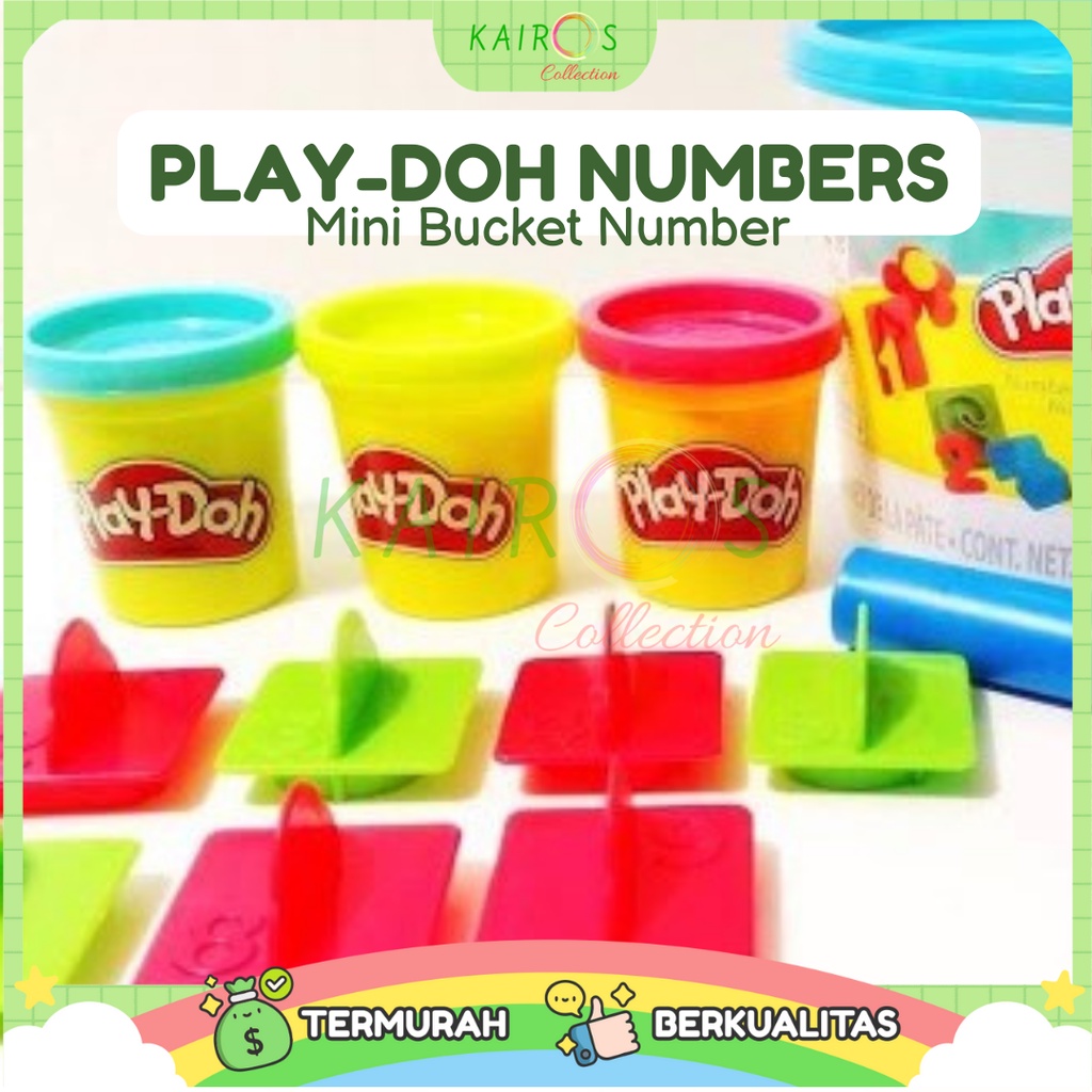 PlayDoh Numbers Mini Bucket