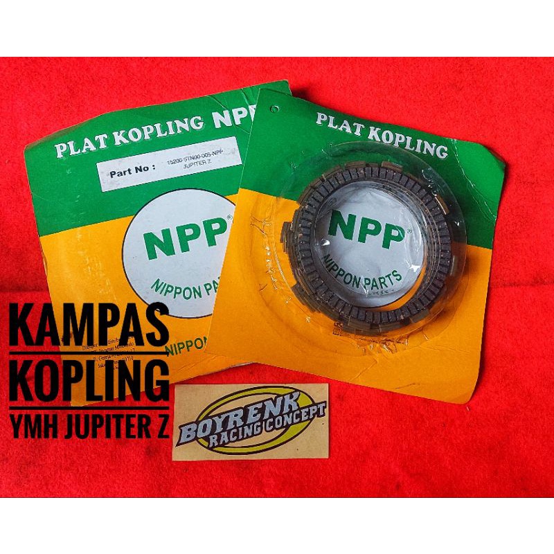 Plat Kampas Kopling YMH JUPITER Z KODE 5TN NPP-BOYRENK RACING