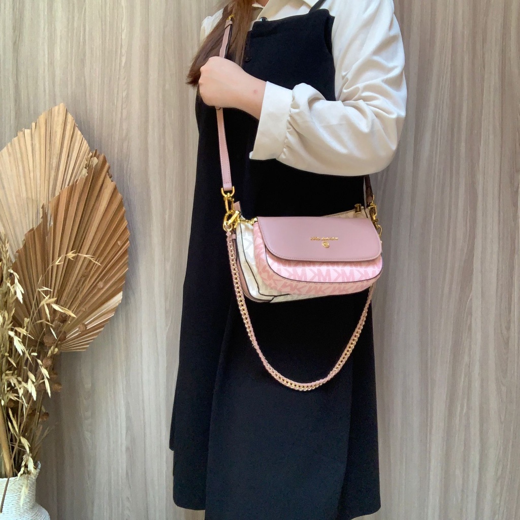 LUXY LX2214 TAS SELEMPANG WANITA 2 JET SET TWO ONE BAG FREE BOX + DUSTBAG KUALITAS VIP PLATINUM 1:1