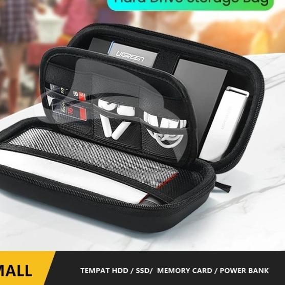UGREEN 40707 HARD DISK TRAVEL STORAGE CASE HARD CASE POWERBANK HDD