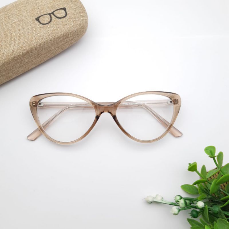frame Kacamata cat eye kode 1052