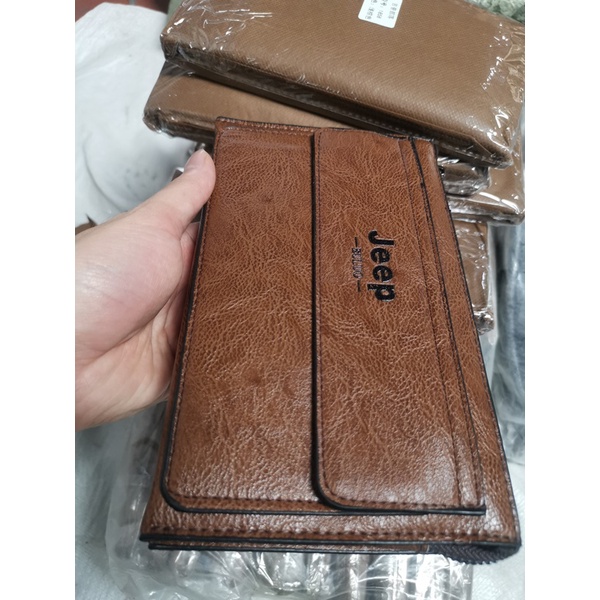 【COD】DOMPET KULIT PRIA  Dompet Panjang Pria Dompet Stylish