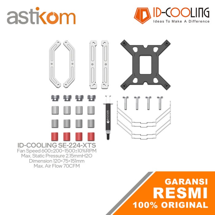 CPU Air Cooler ID-Cooling SE-224-XTS