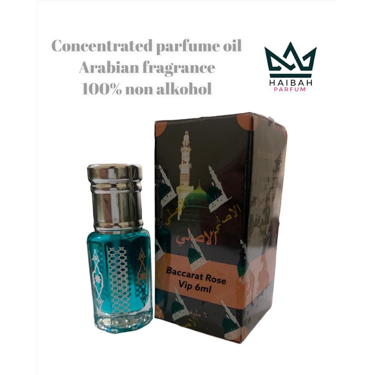 Bibit parfum Baccarat Rose VIP Al Ashli Al asli Premium parfum sholat Aroma arab saudi