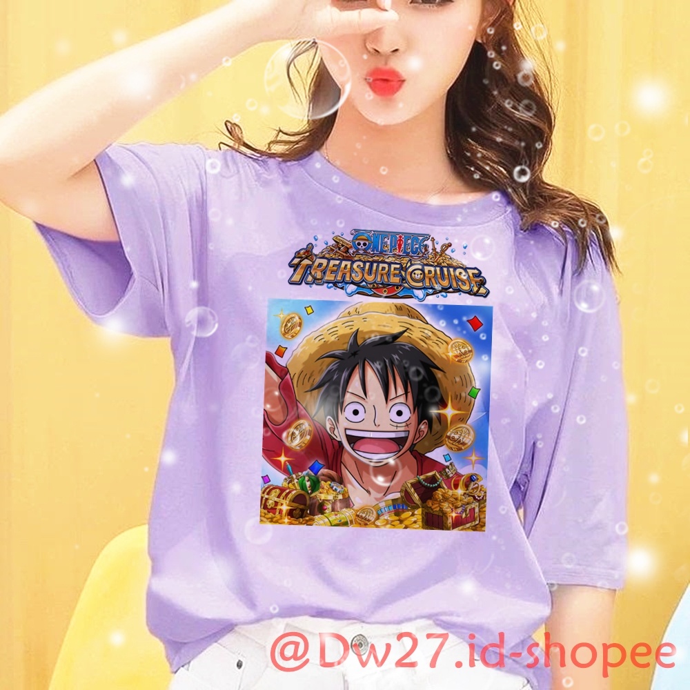 Jual BAJU KAOS Gambar One Piece SABLON CUSTOM OPTC SATUAN FOTO GAMBAR