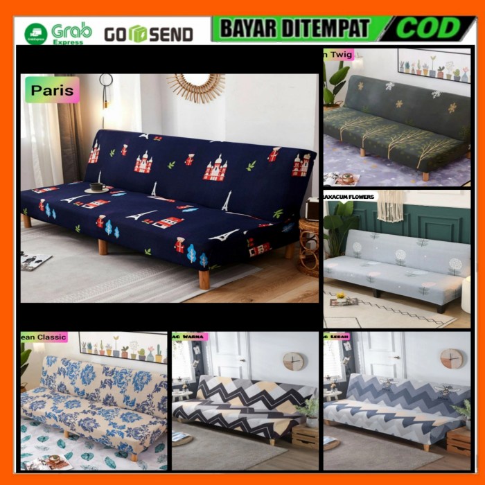 Cov Cover Sofa Bed Elastis Sarung Sofa Bed Informa
