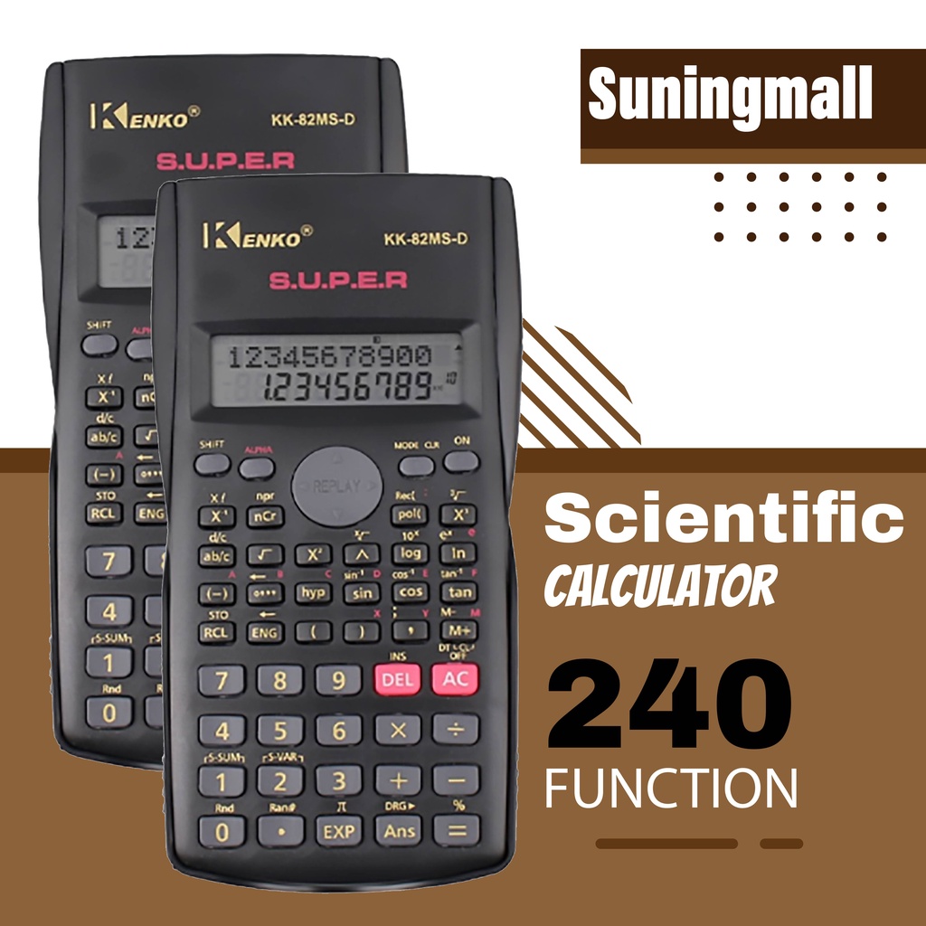 

Kalkulator Color Function Scientific Kalkulator 24 Fungsi Kalkulasi Hitam 1700 scientific calculator