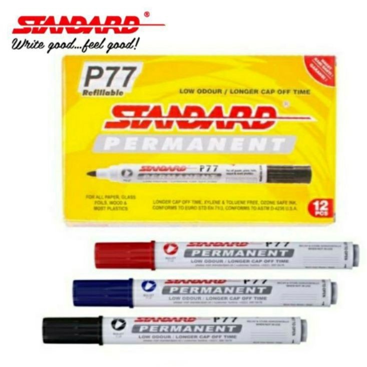 

SPIDOL STANDADR P77 SPIDOL PERMANENT SPIDOL MARKER TIDAK BISA DIHAPUS