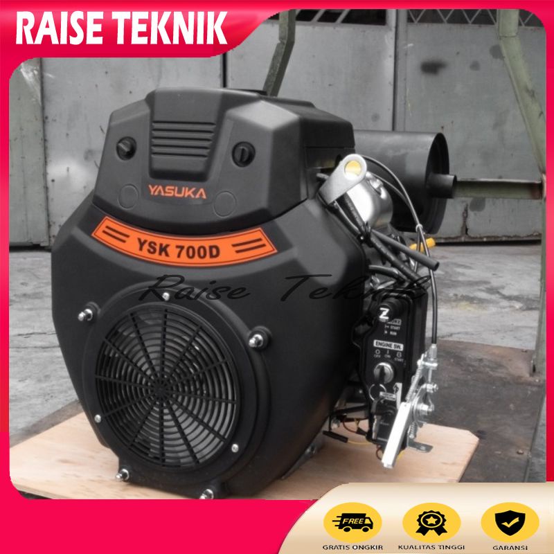 MESIN PENGGERAK BENSIN 2 SILINDER YASUKA YSK 700 D