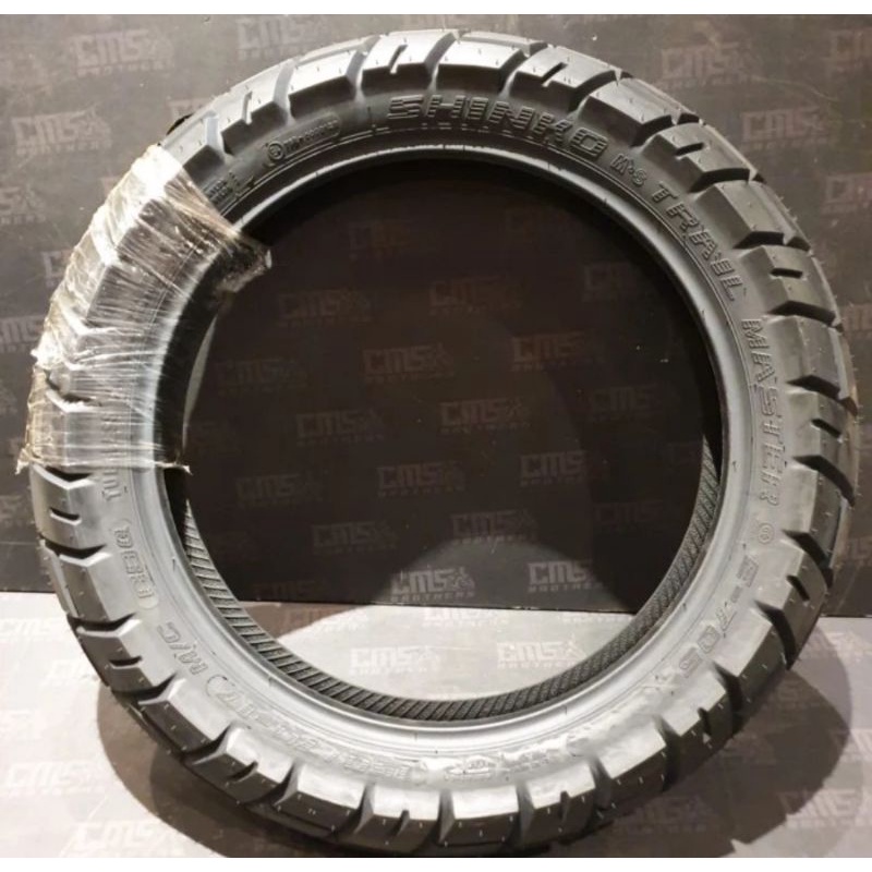 Ban LuarMerk Shinko
Type Trail Master
Code E705
Ukuran 150/70-17