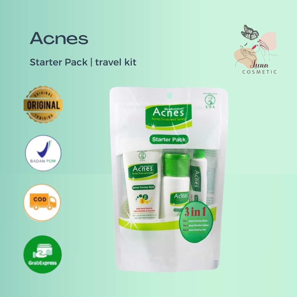 Acnes Starter Pack | travel kit