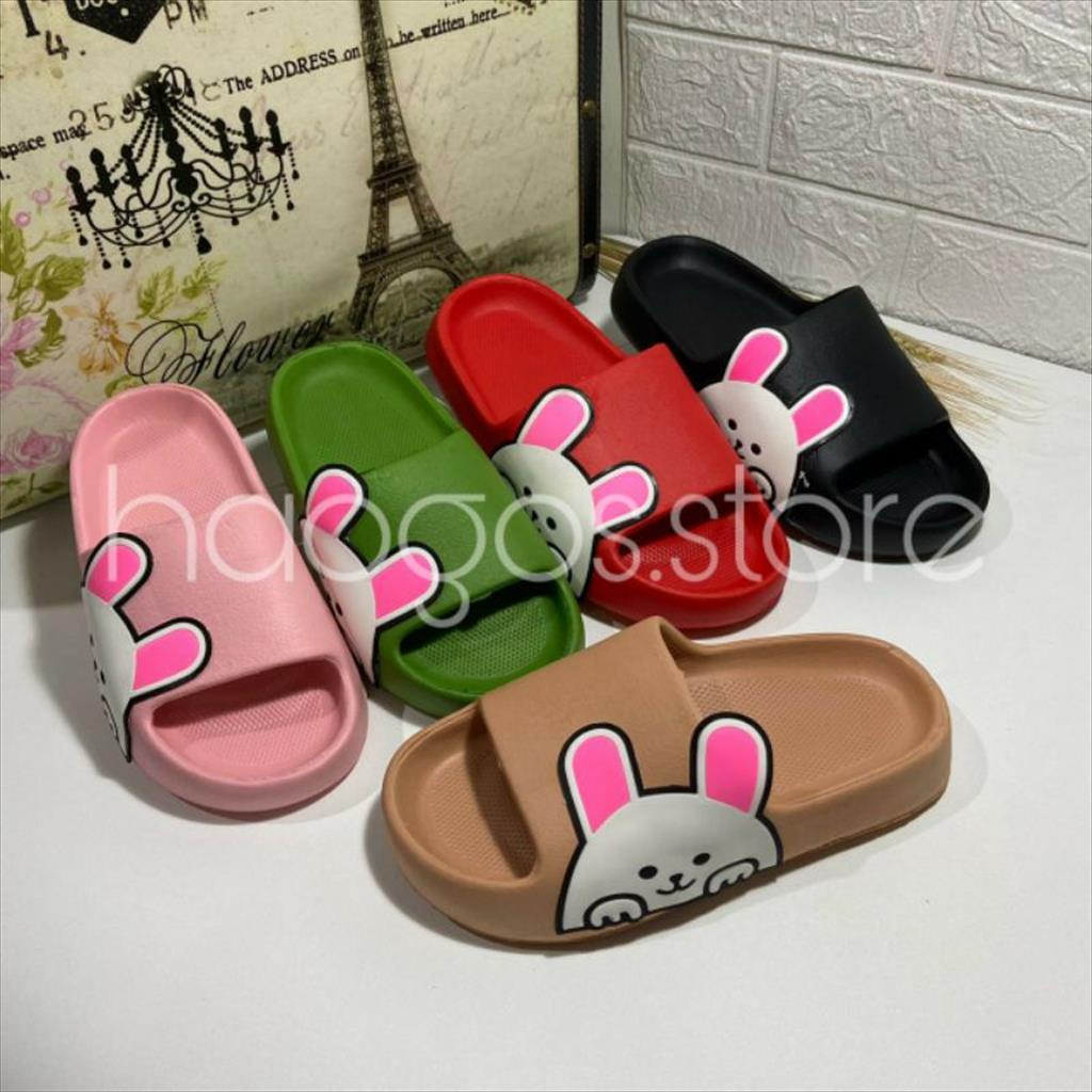 Sandal Slop Simple Cute Bunny Samping Import as 876-2 36-41