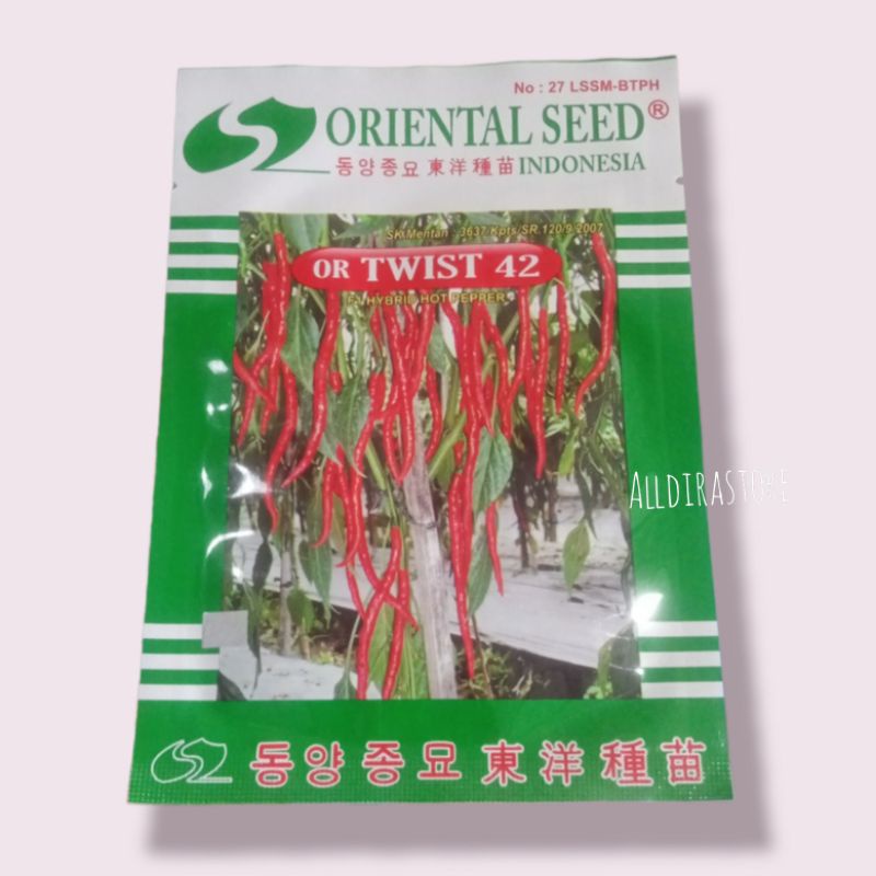 Benih Cabe Kriting OR 42 Original kemasan pabrik
