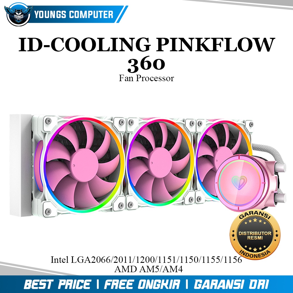 CPU COOLER ID-COOLING PINKFLOW 360 ARGB Sync AIO CPU Cooler