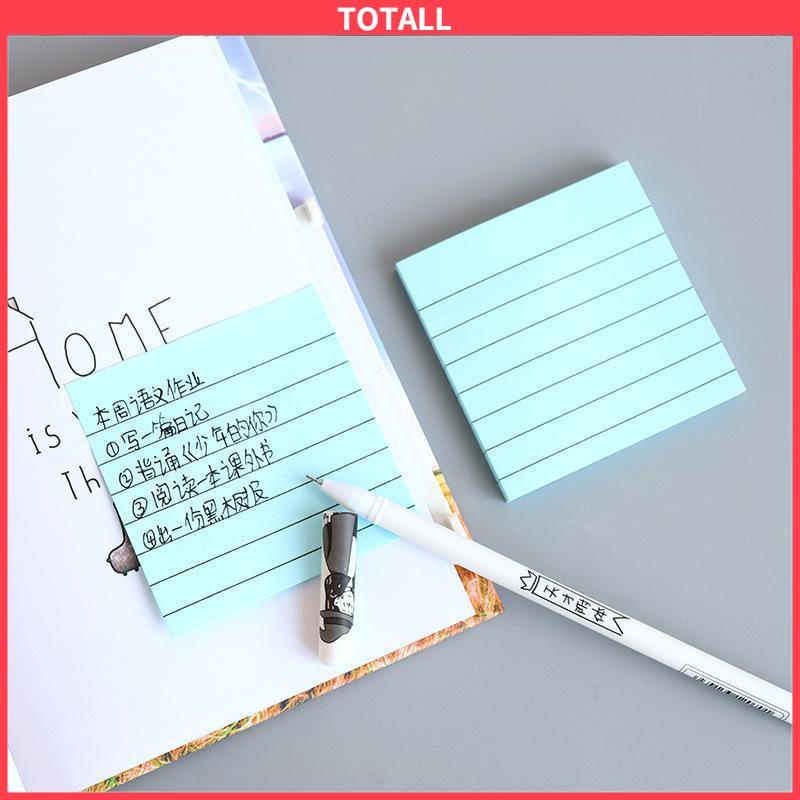 COD Simplicity sticky note horizontal sticker notepad post maker stiker massage pesan book note-Totall