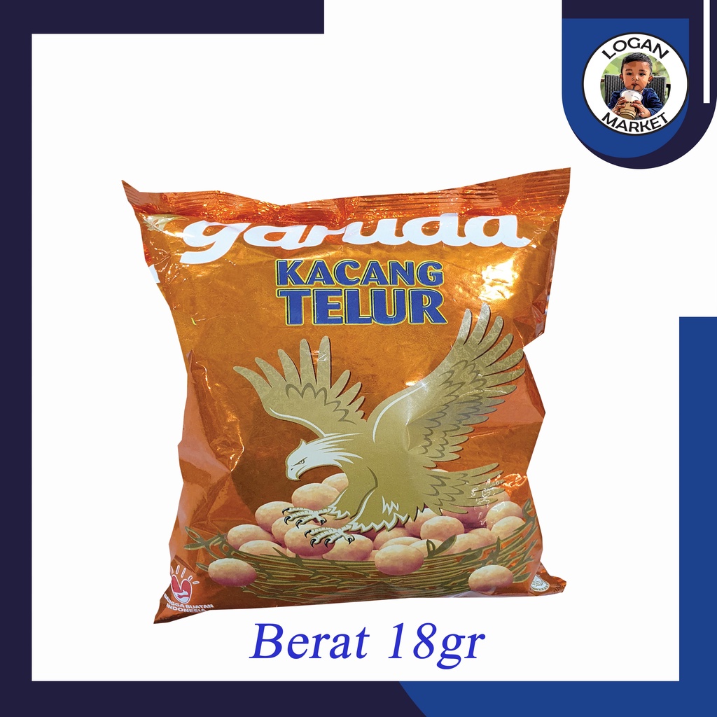 Garuda Kacang Telur Telor 18 gram 18gram 10 Pcs 10Pcs