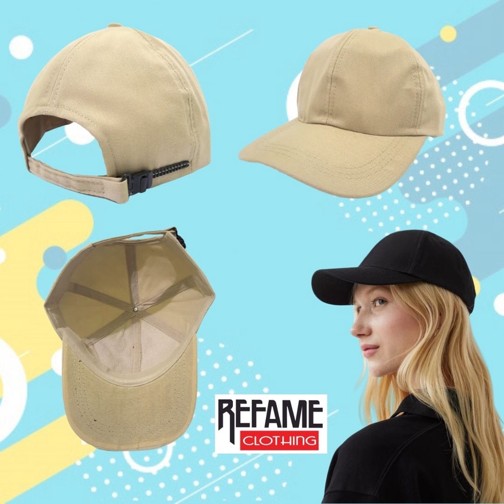 Topi Baseball Hat Premium Distro Pria Wanita Dewasa Polos Unisex