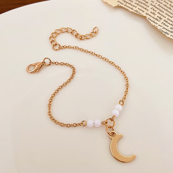 gelang bulan simple retro moon bracelet jge120 (3D2)