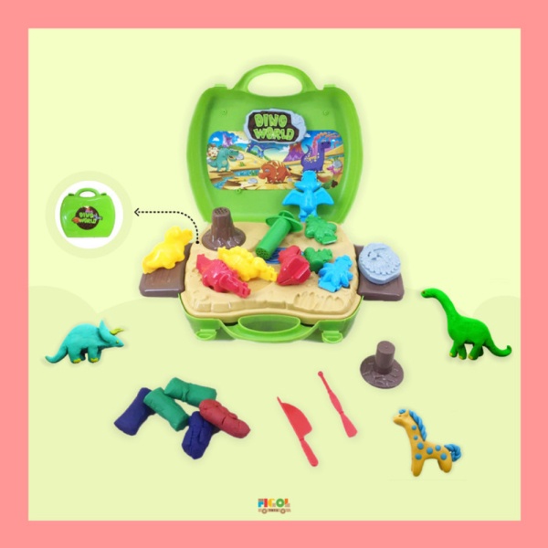 

Promo Mainan Lilin 8731 Dough Dino World Murah
