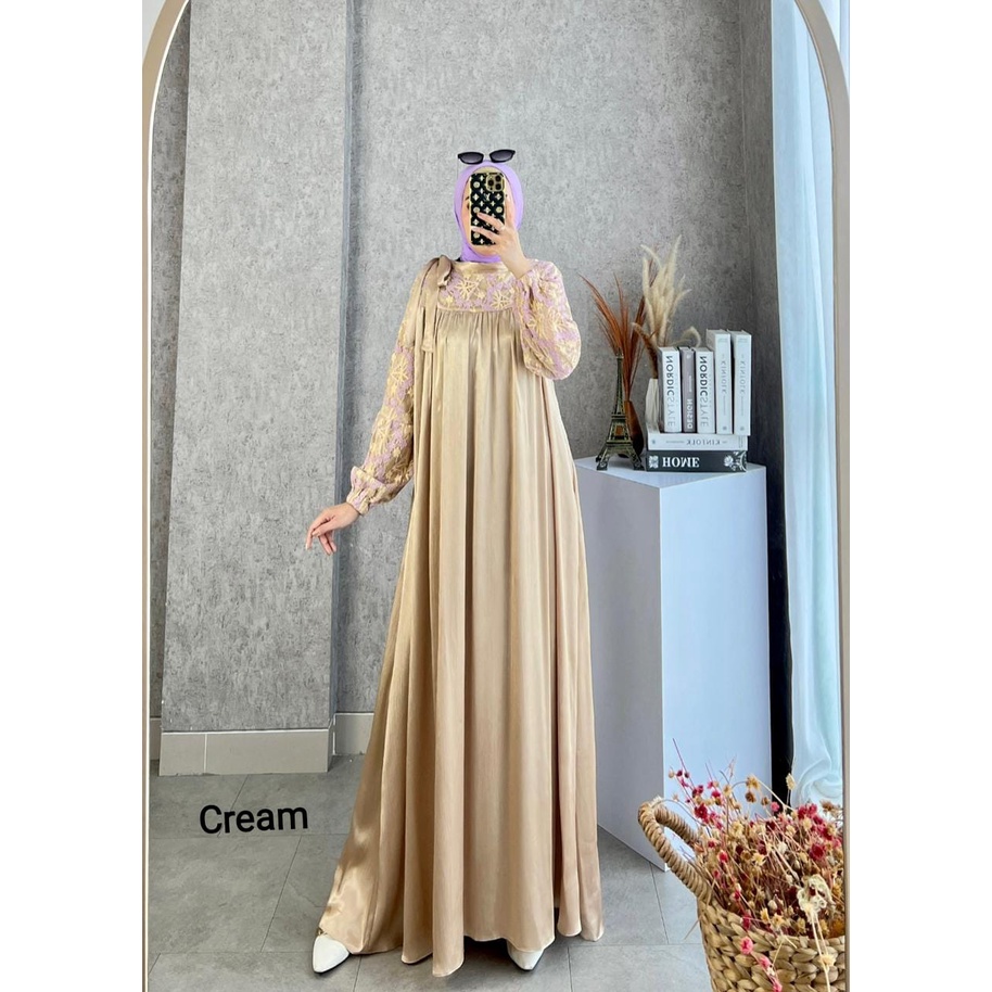 Gamis Kiyoko 6 Original GLAMZ Terbaru / Gamis Dewasa Maxy