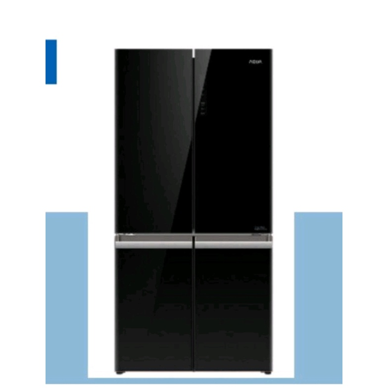 KULKAS AQUA 4 PINTU TYPE AQR  IG 645 AM(GB)