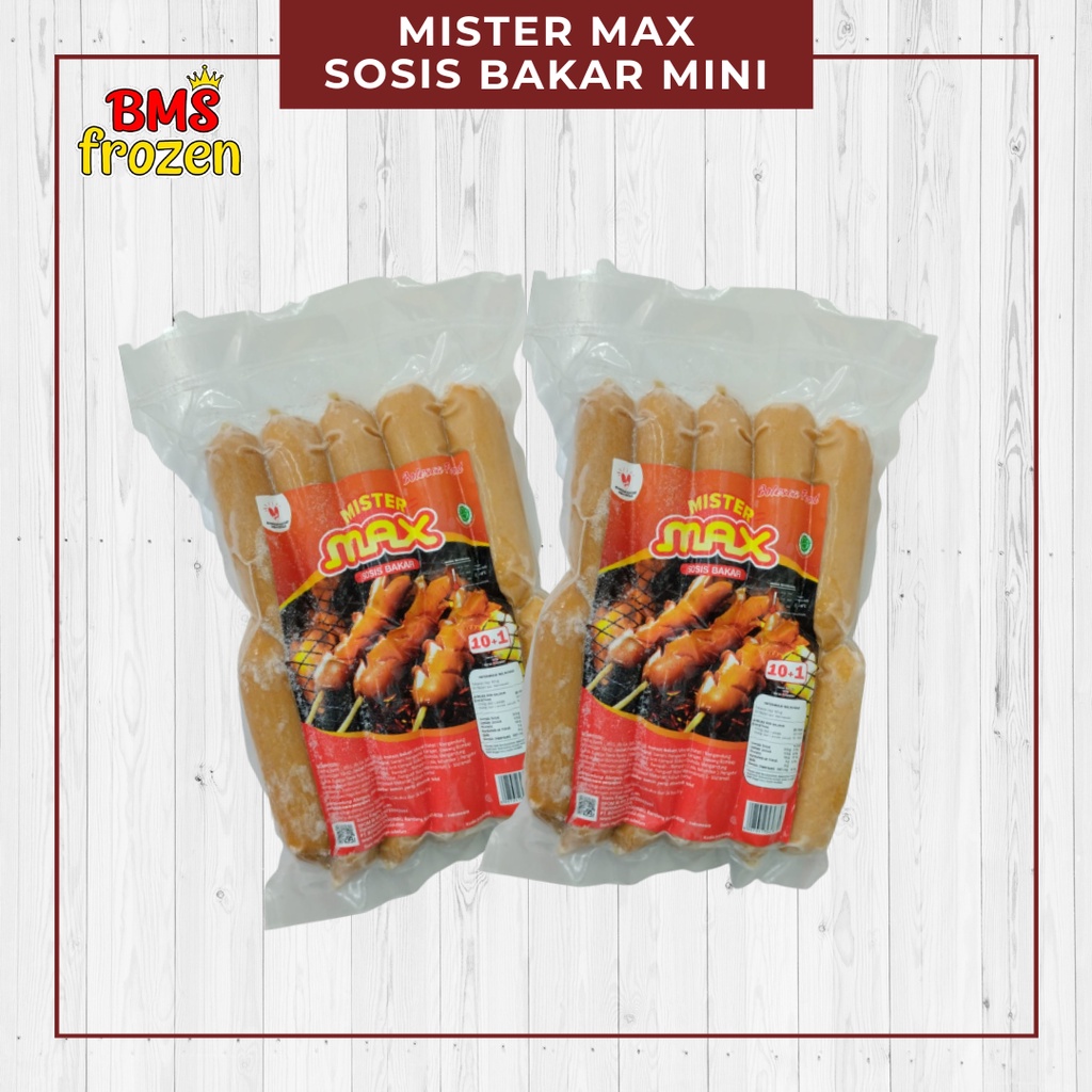 

BMS Frozen Mart | Mister Max Sosis Bakar | Sosis Ayam | Smoked Beef | Chicken Wings | Cocktail