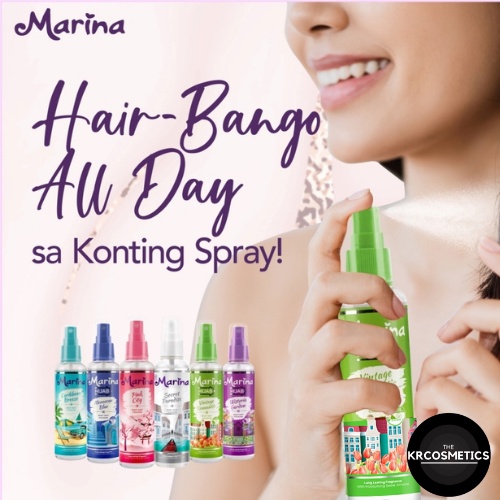 Marina Hair Body Mist Cologne parfum segar tahan lama 100ml