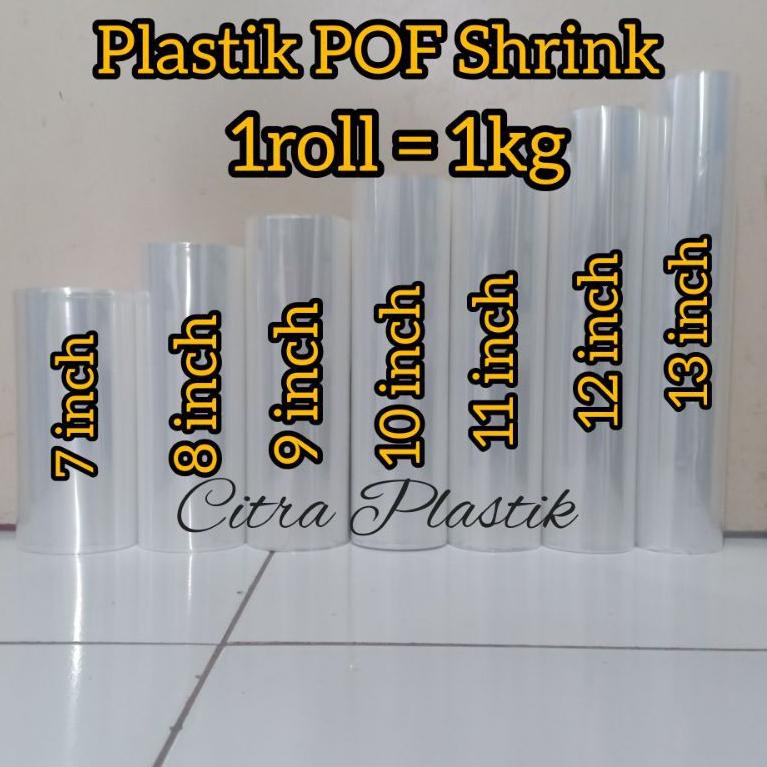 

ニ Plastik POF Shrink Tipis 1kg Untuk Buku, Majalah, HP BIG SALES 3187 ◘