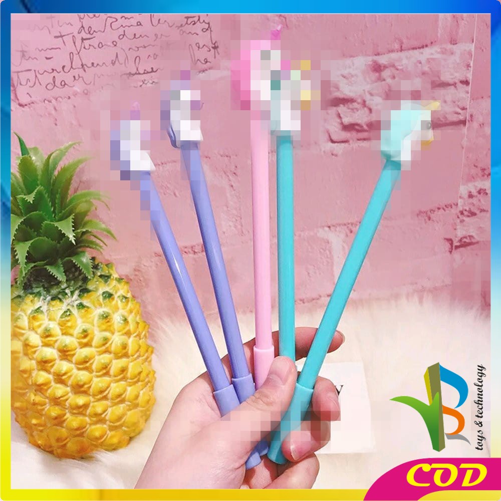 RB-A8 Pena / Pulpen Karakter Kuda Lucu / Pen Gel Kuda Pony Stationary