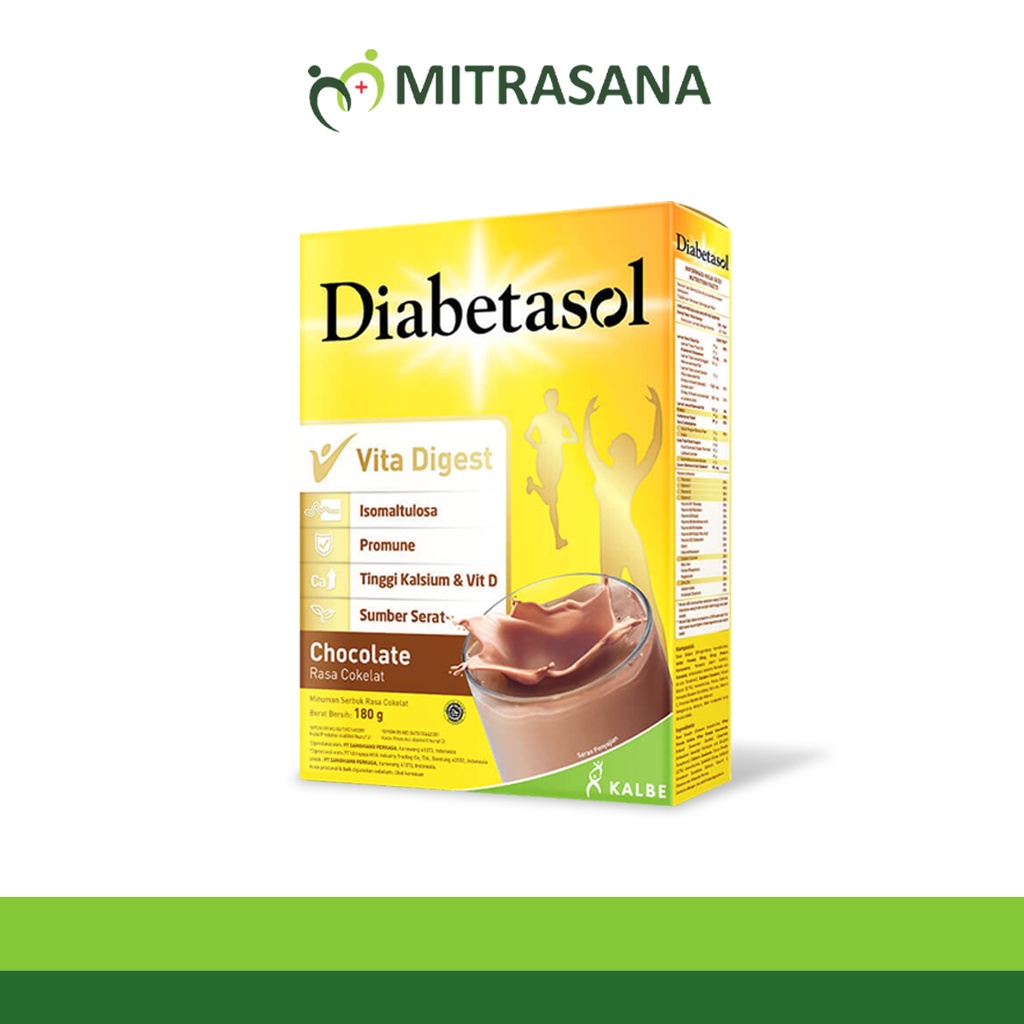 Diabetasol Vita Digest Coklat 180gr