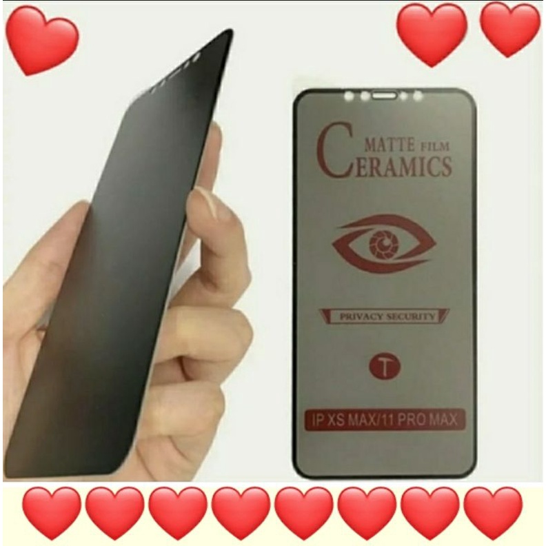 TEMPERED GLASS CERAMIC SPY - TYPE OPPO A17 / OPPO A17K / OPPO A57 / OPPO A57 4G / OPPO A77S / OPPO A71 / OPPO A83 / OPPO A5 2020 / OPPO A9 2020 / OPPO F9 / OPPO A5S / OPPO F1S / OPPO F5 / OPPO F7 / OPPO F1S / OPPO F11 / OPPO F11 PRO