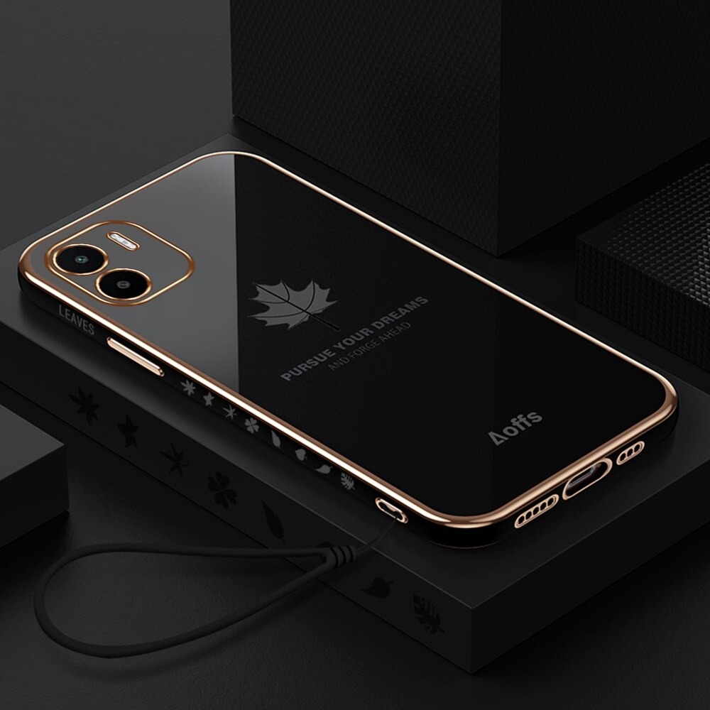 Promo Case Elektro Plating Redmi A1 2022  Softcase Pelindung Belakang Hp