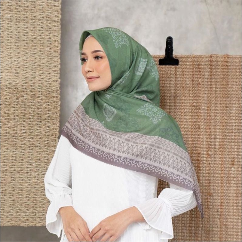 HIJAB / JILBAB / KERUDUNG / NIRA HIJAU / JILBAB SEGIEMPAT / GROSIR HIJAB / HIJAB MOTIF PREMIUM / JIL