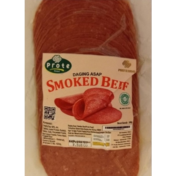 

Prote Smoked Beef Bulat isi 20