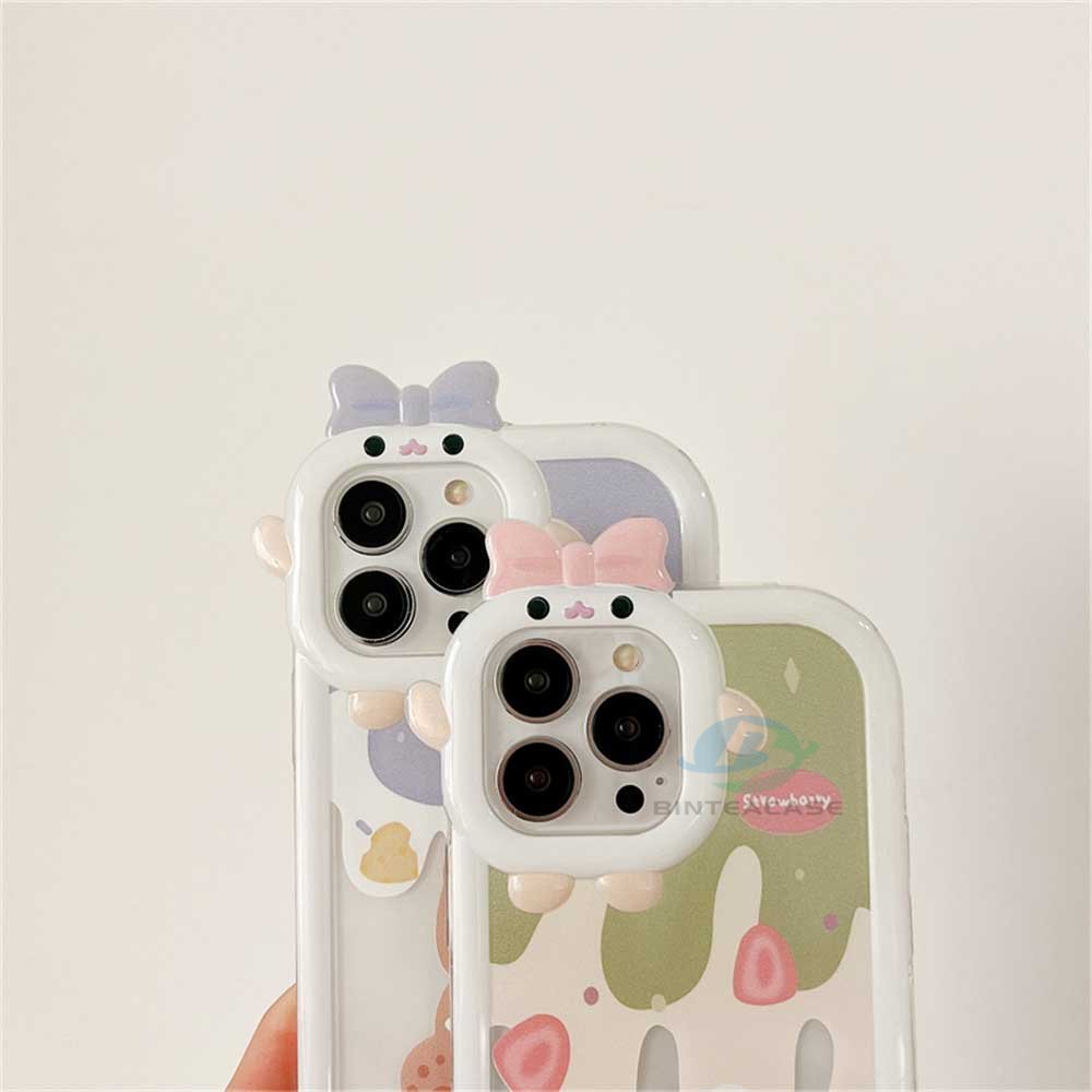 Case Desain Kelinci Monster Untuk OPPO A17 A77S A57 2022 A15 A16 A16K A54 A53 A12 A5S A7 A3S A11k A31 A52 A92 A94 A93 A37 F9 A1K Reno 5 A76 A96A