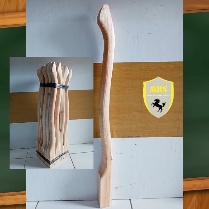 Cangkul Gagang Cangkul Pacul Kayu Jati