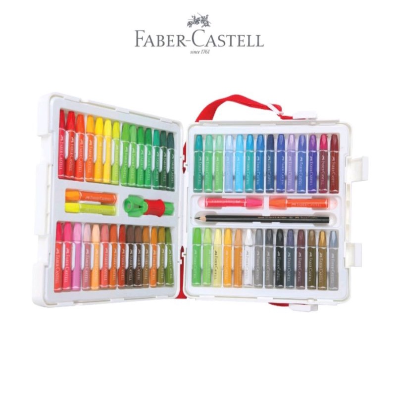 

RK Oil Pastel / Krayon 60 Warna Faber Castell 120100 Hexa 60 Colors