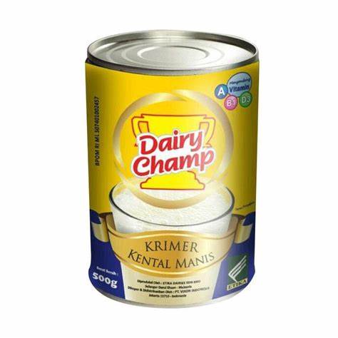 

Dairy Champ Kental Manis 480g (isi 48 pc)