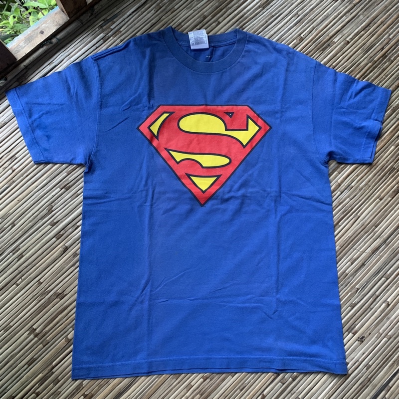 kaos superman vintage second