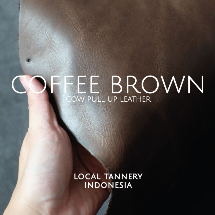 

Name Tag Alder - Signature Business Card Holder - Dompet Kartu - Kulit Asli - Coffee Brown, Original