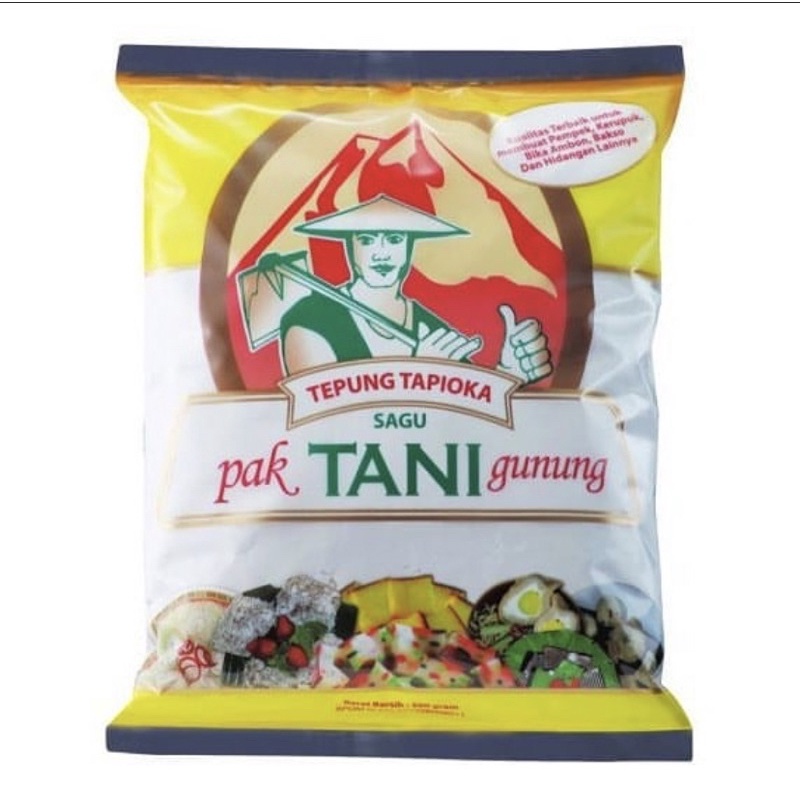 

tepung tapioka pak tani 500gr