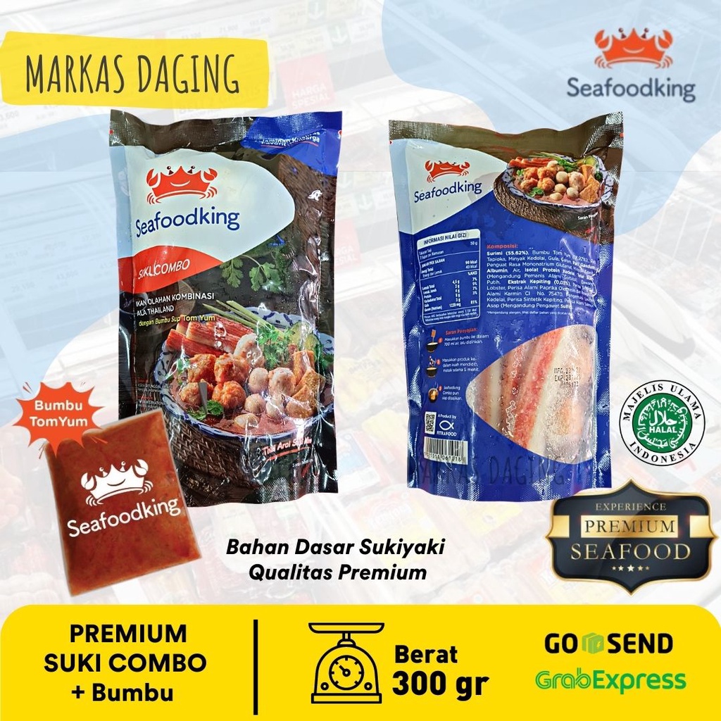 [PREMIUM] SUKI COMBO + Bumbu 300gr