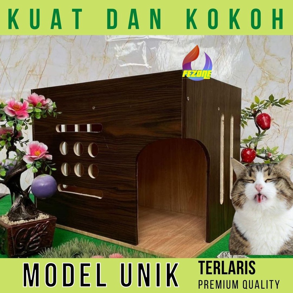 CAT BED KANDANG KUCING CAT BED RUMAH KANDANG KUCING BANDUNG DAN ANJING MINIMALIS FEZONE