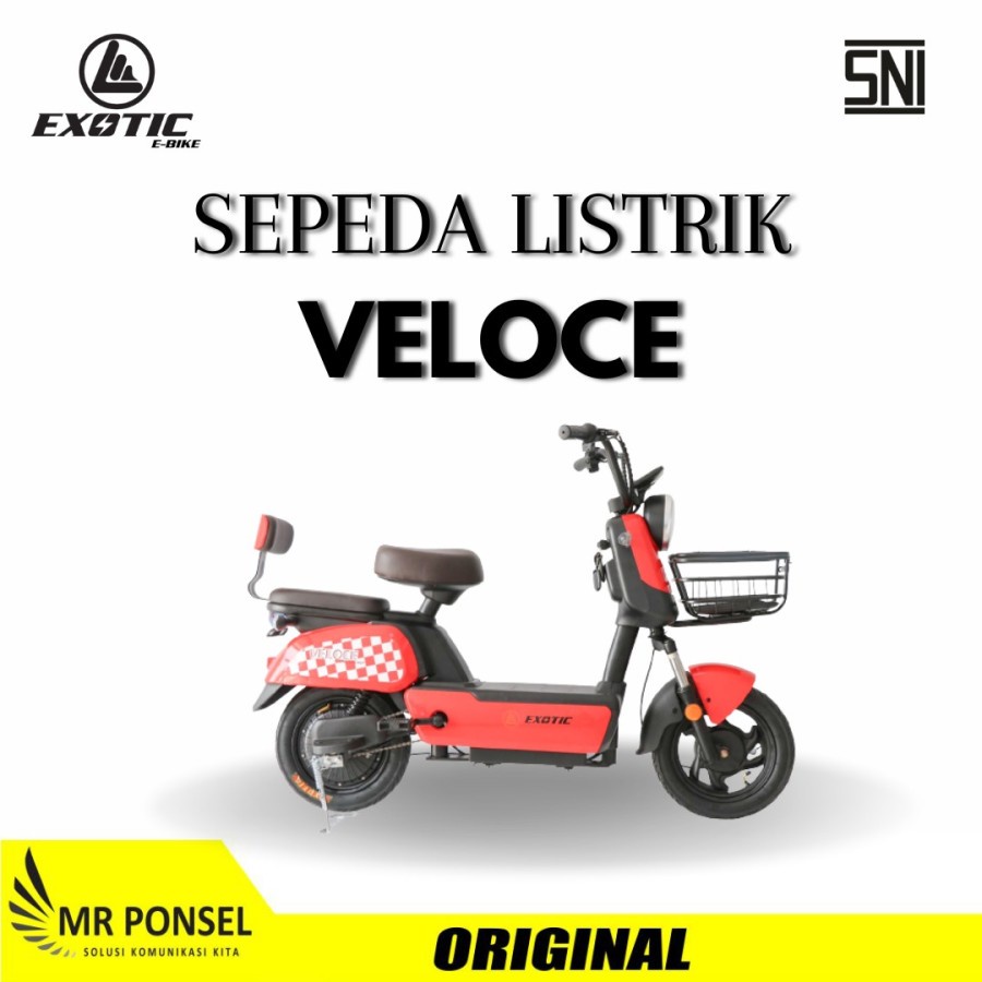 SEPEDA LISTRIK VELOCE PACIFIC EXOTIC