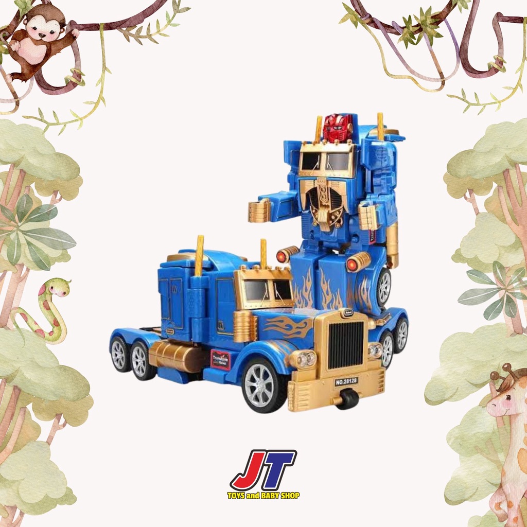 R/C Transformers Optimus Prime | Mainan Robot Remote Control Anak