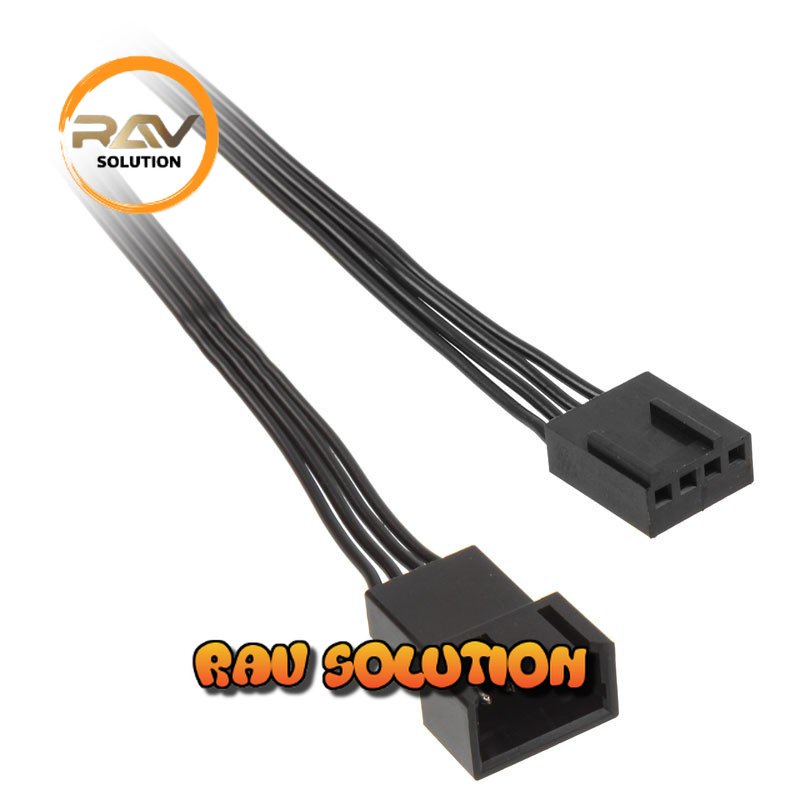 SKU-1224 KABEL FAN EXTENSION 4 PIN PWM KIPAS CPU EXTENDER EXTENTION